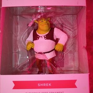 Hallmark Shrek Christmas Tree Ornament - Green and White